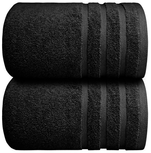 Plush and soft Egyptian cotton bath towels